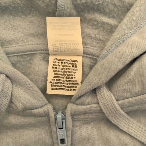 Victoria Secret Pink hoodie size L. - Picture 2 of 4